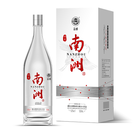 南洲舒展酒·清雅52度